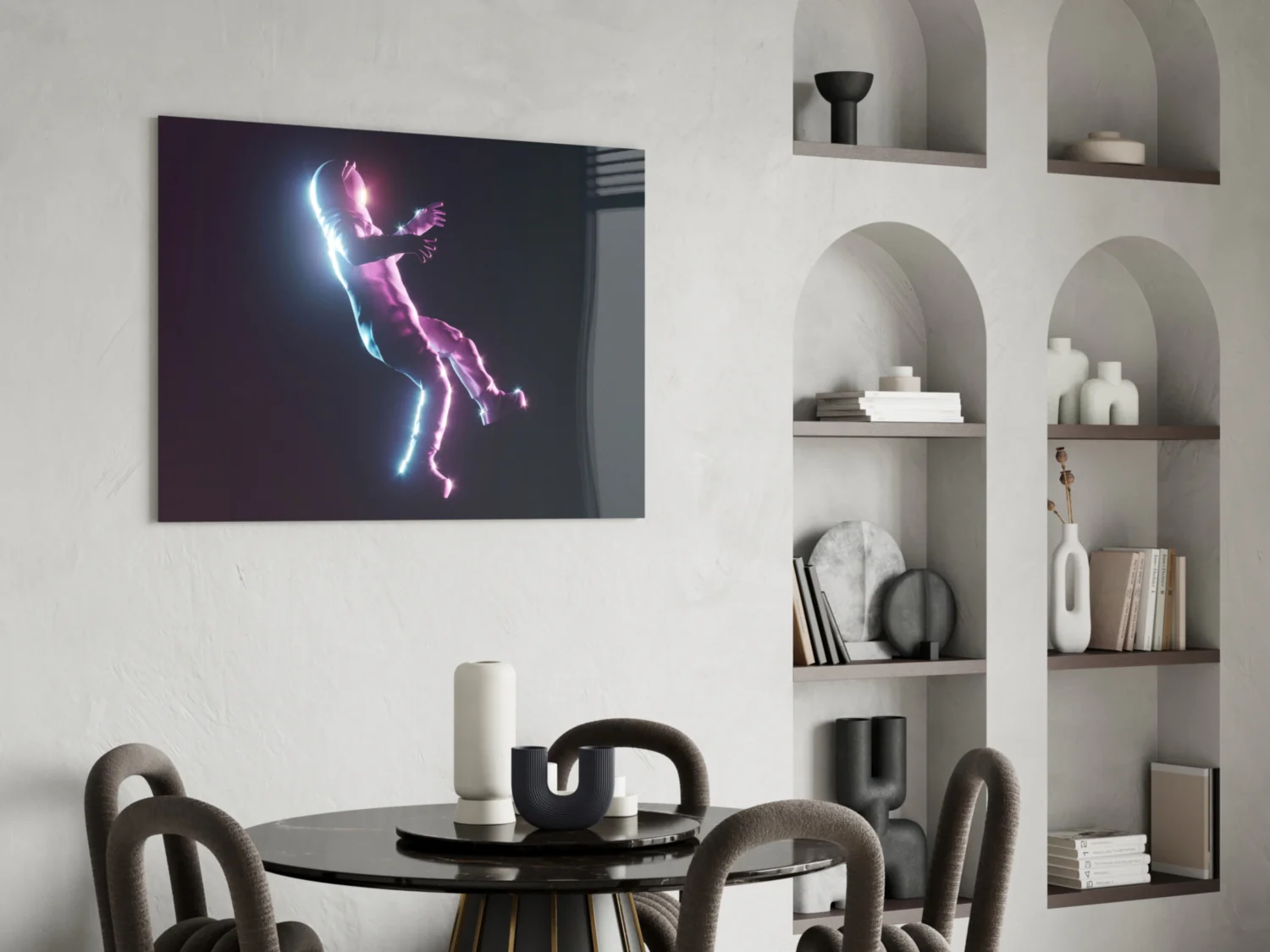 Astronaut Glass Wall Art - Image 6