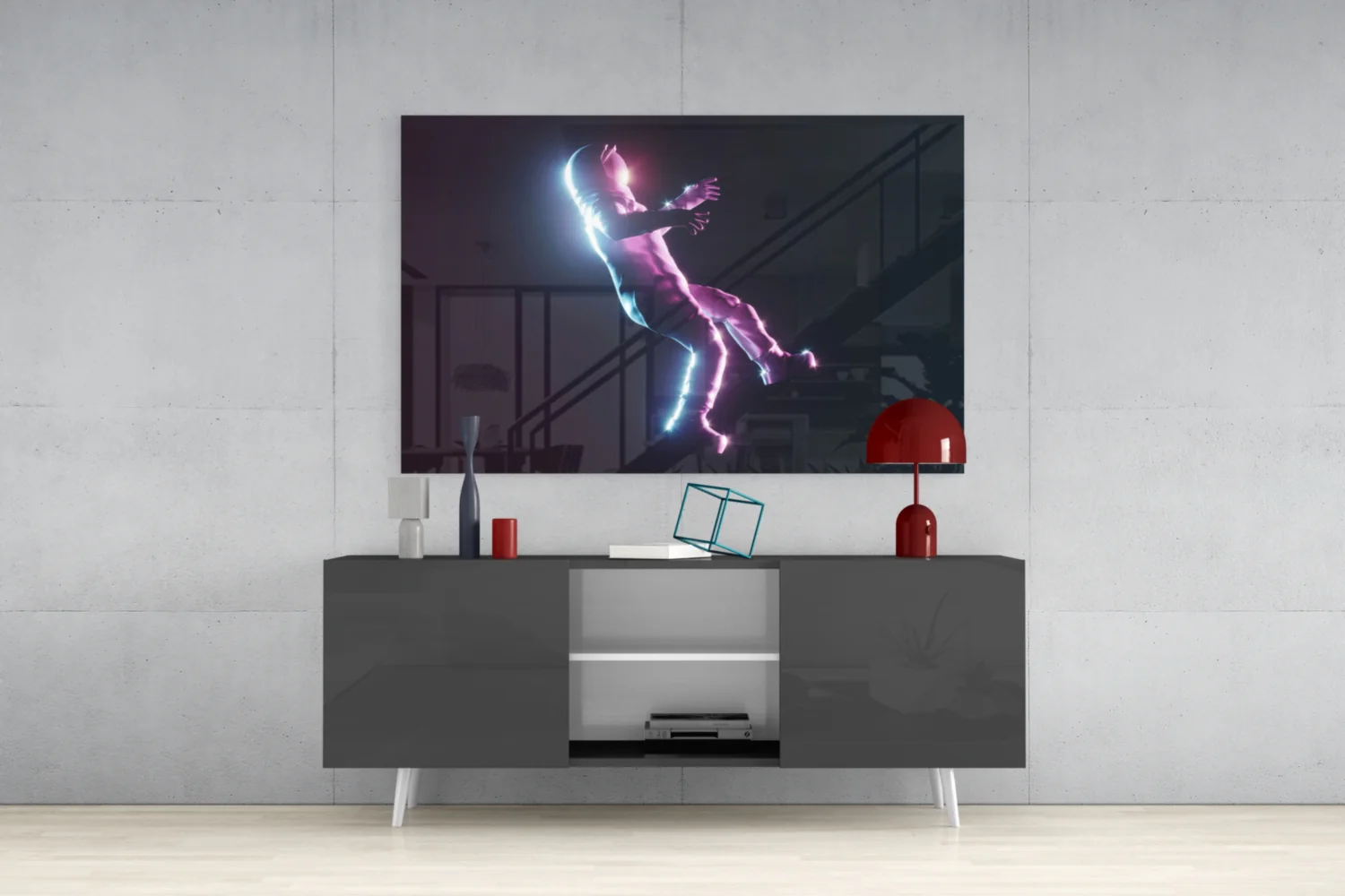 Astronaut Glass Wall Art - Image 9