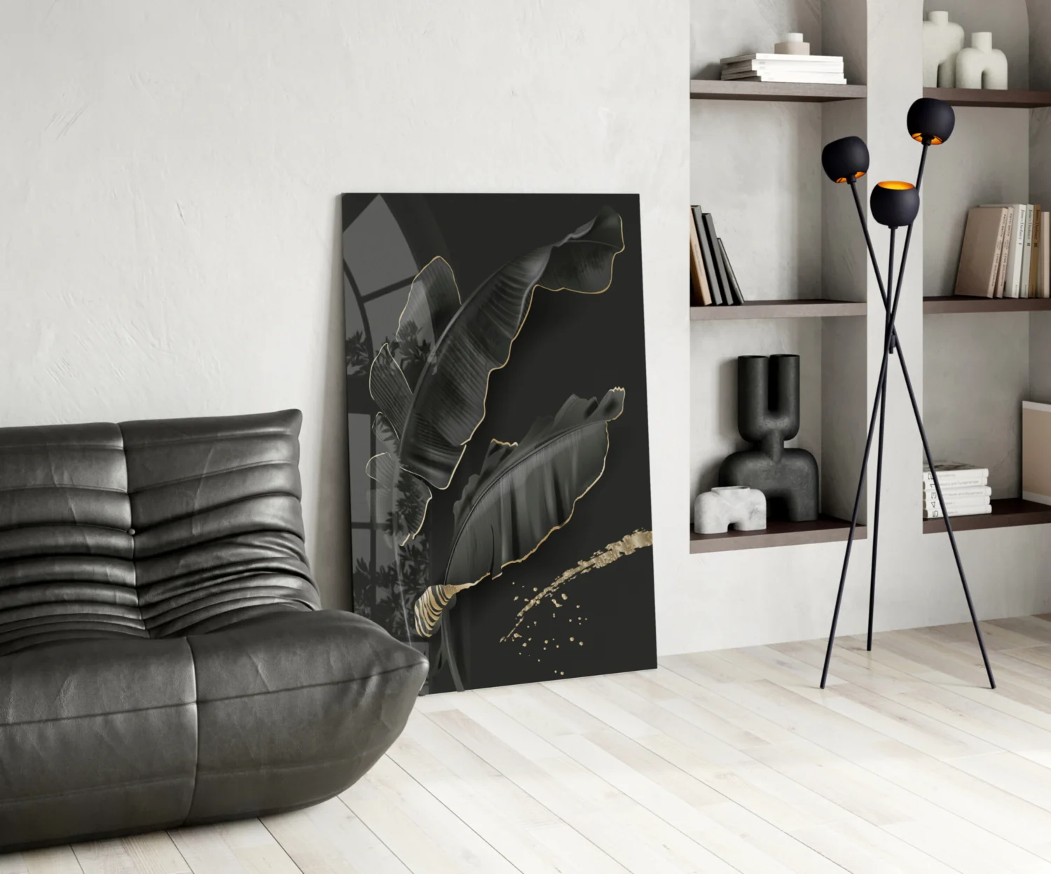 Leaf Glass Wall Art - Image 6