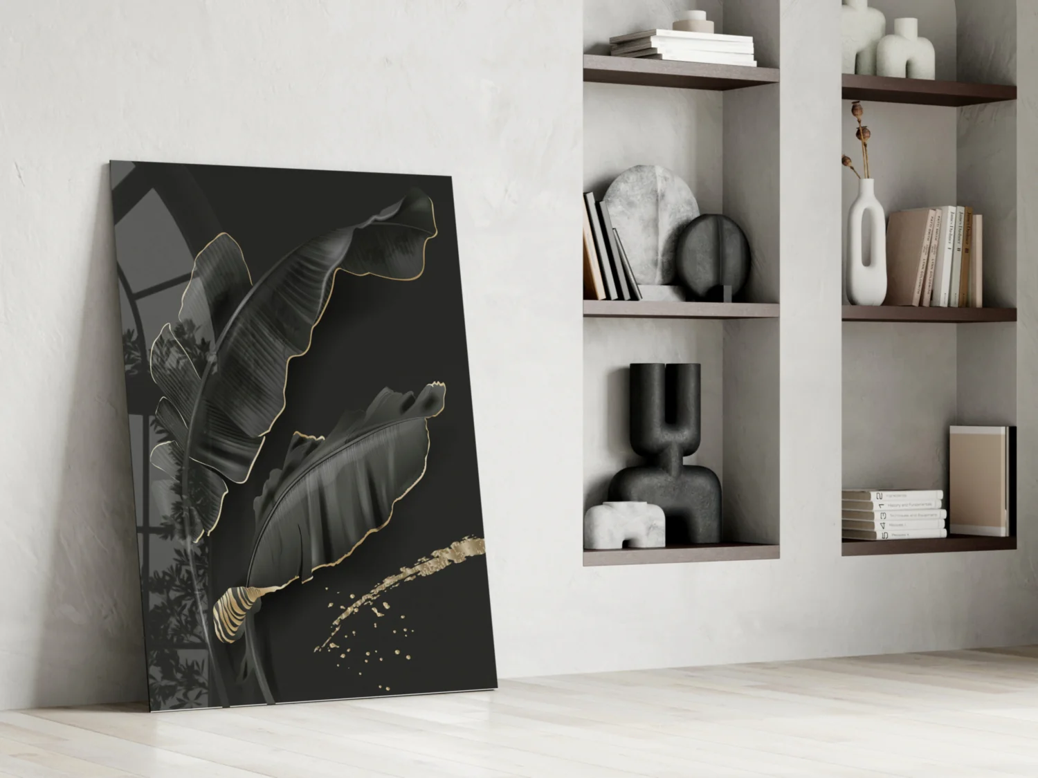 Leaf Glass Wall Art - Image 7