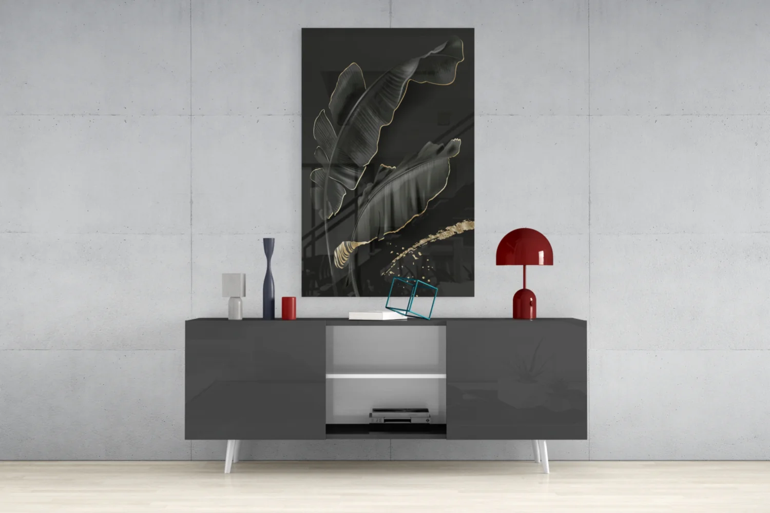 Leaf Glass Wall Art - Image 9