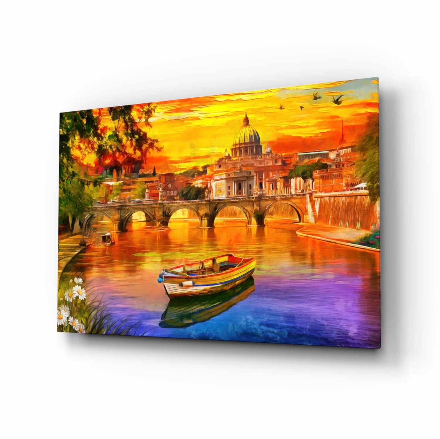 St. Peter's Basilica Glass Wall Art - Image 2