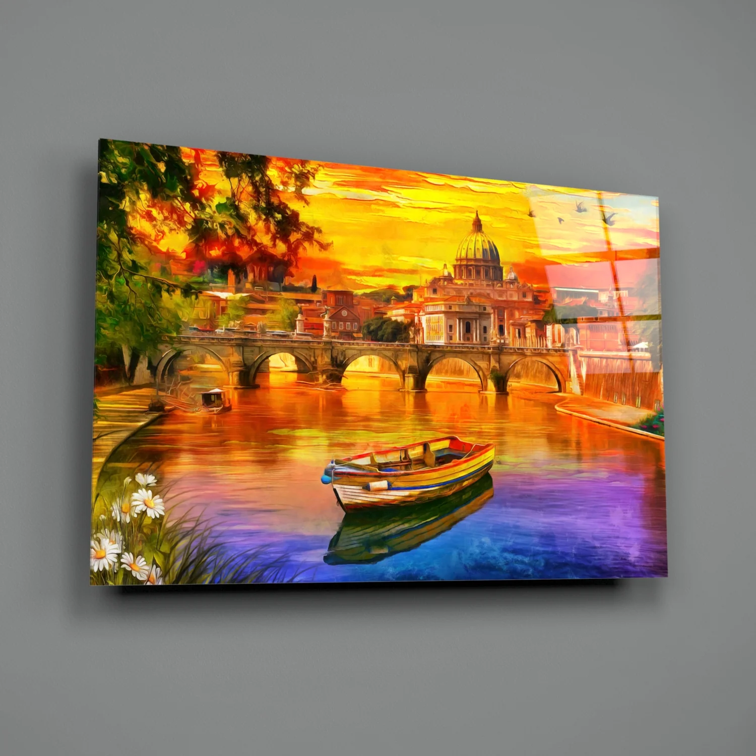 St. Peter's Basilica Glass Wall Art - Image 3