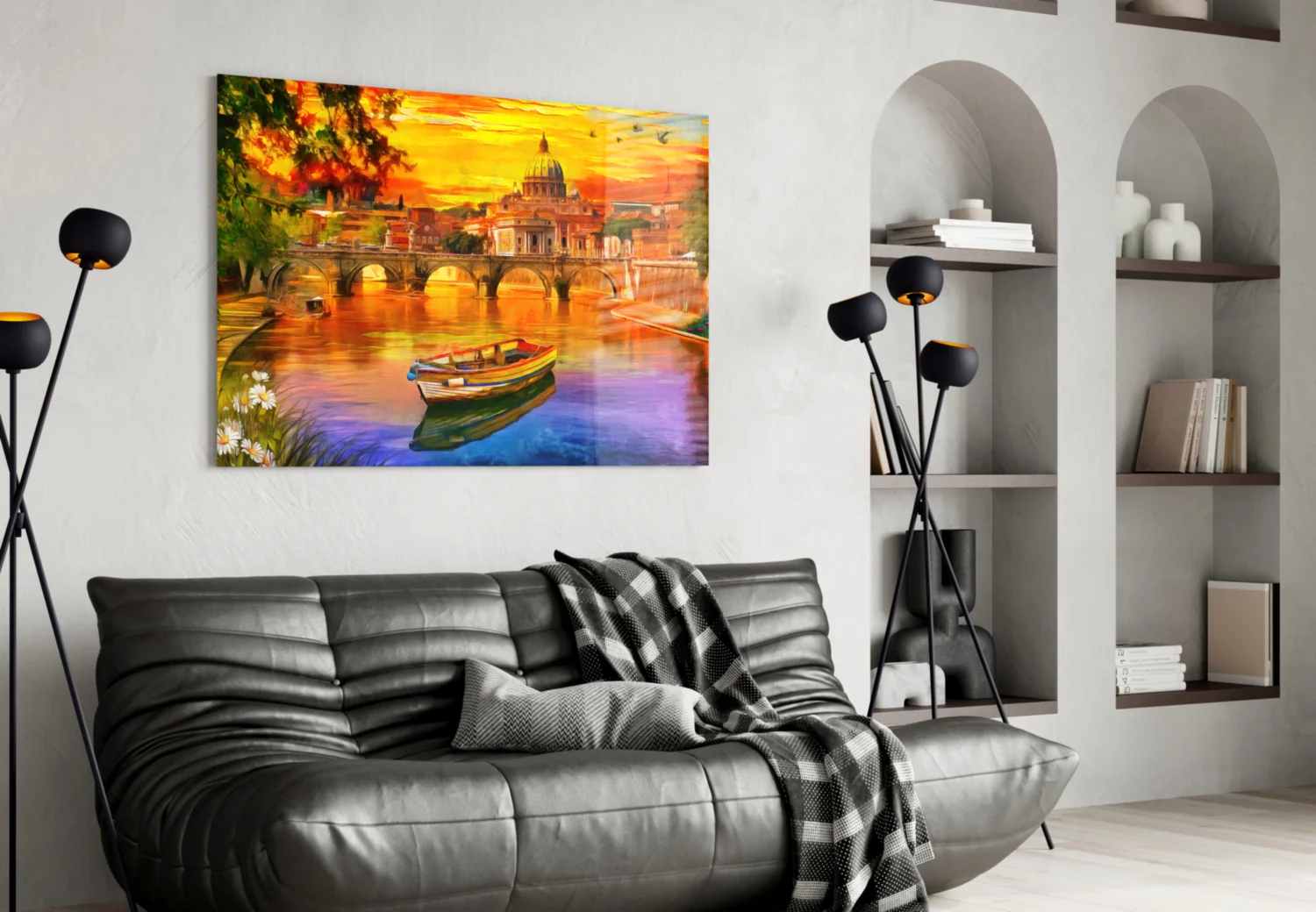 St. Peter's Basilica Glass Wall Art - Image 5