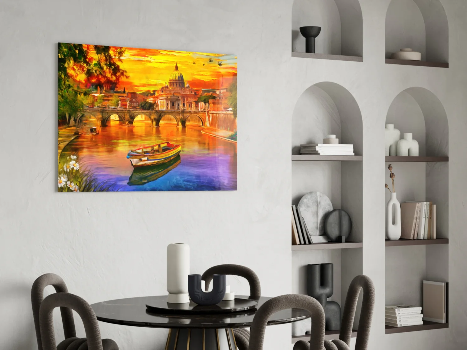 St. Peter's Basilica Glass Wall Art - Image 6