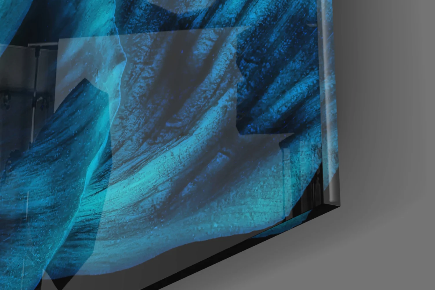 Malvales Flower Glass Wall Art - Image 8