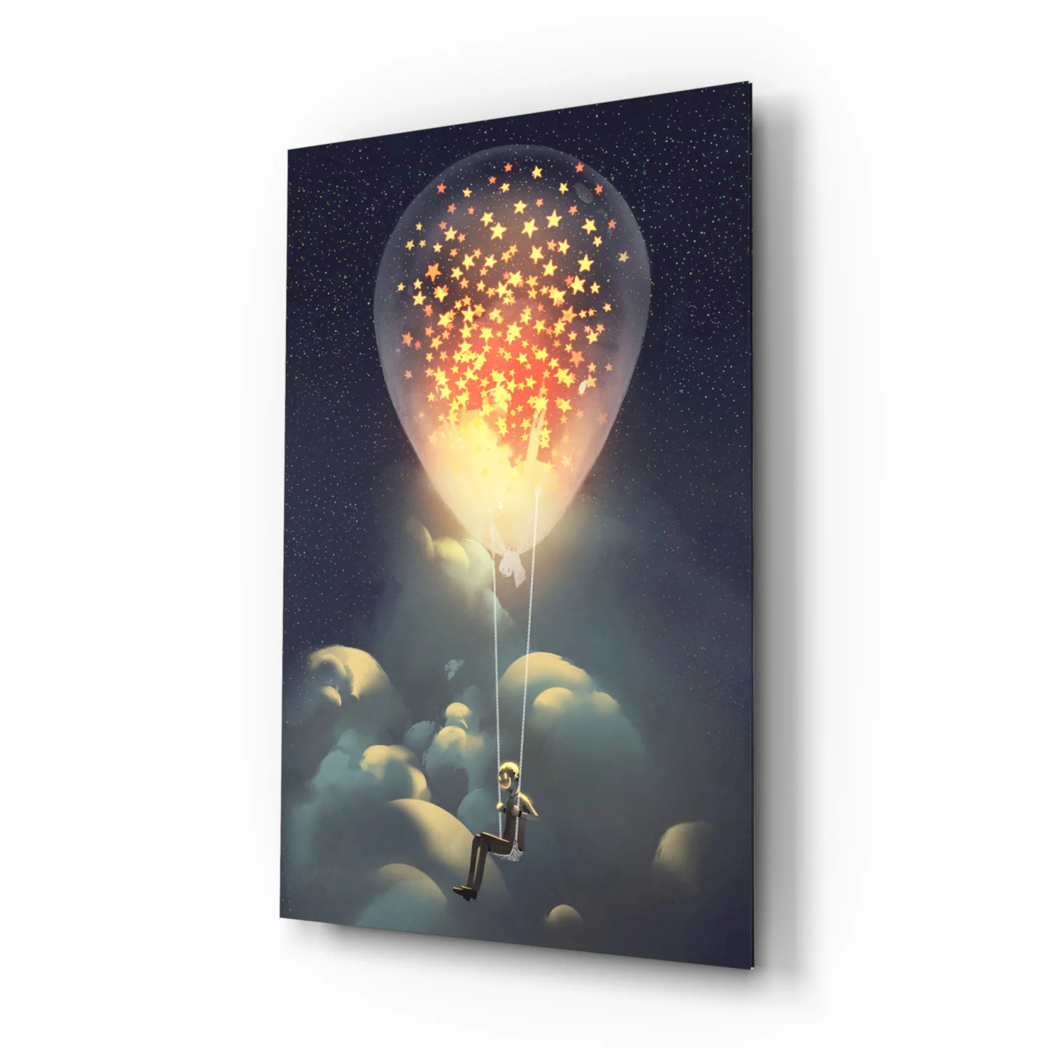 Starry Dream Glass Wall Art - Image 2