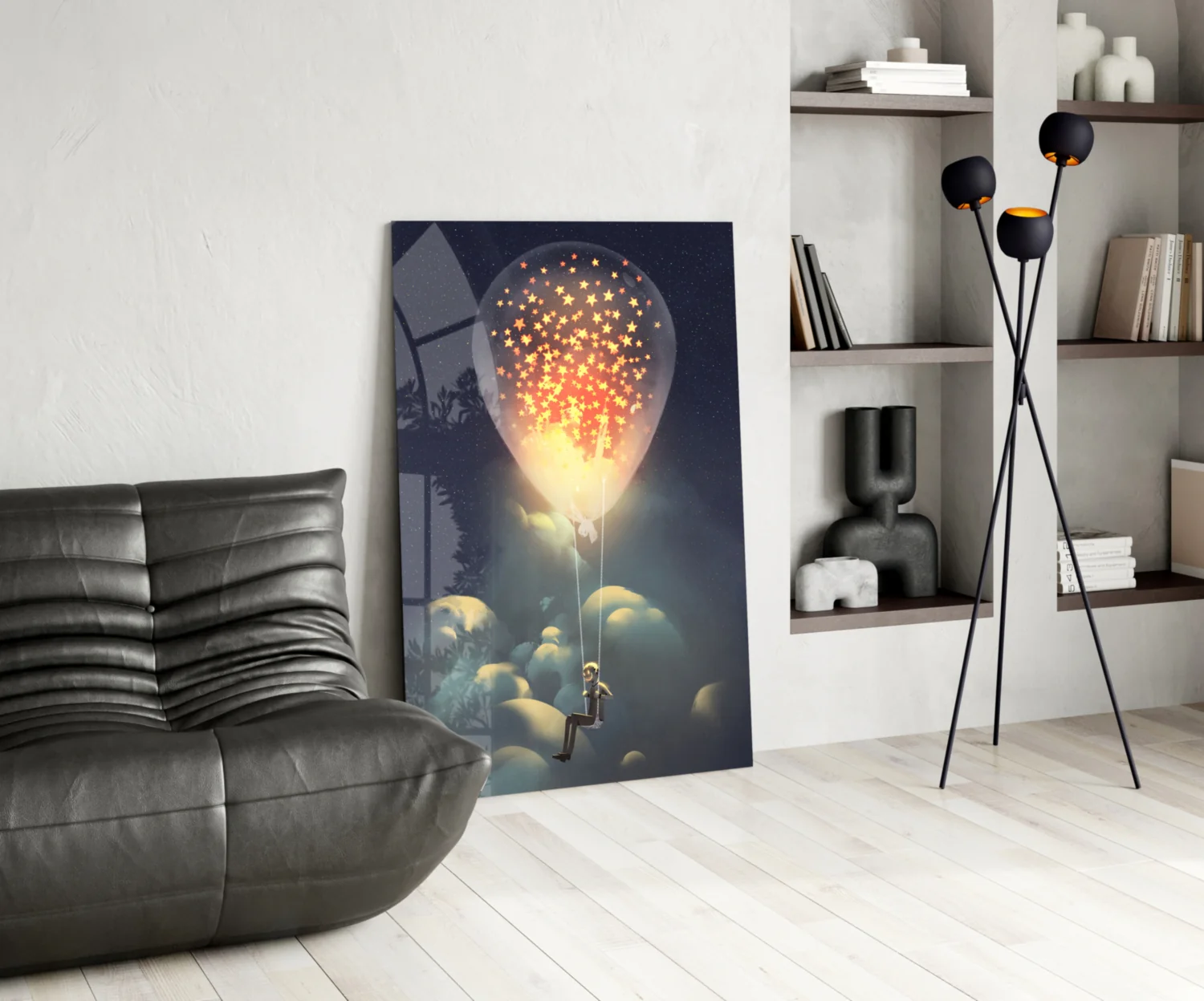 Starry Dream Glass Wall Art - Image 6