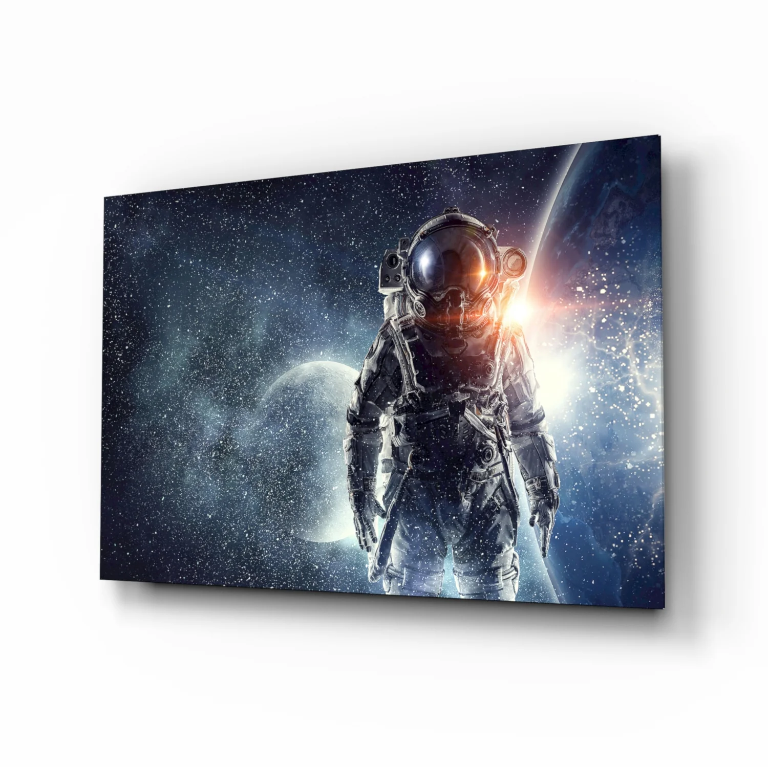Astronaut Glass Wall Art - Image 2
