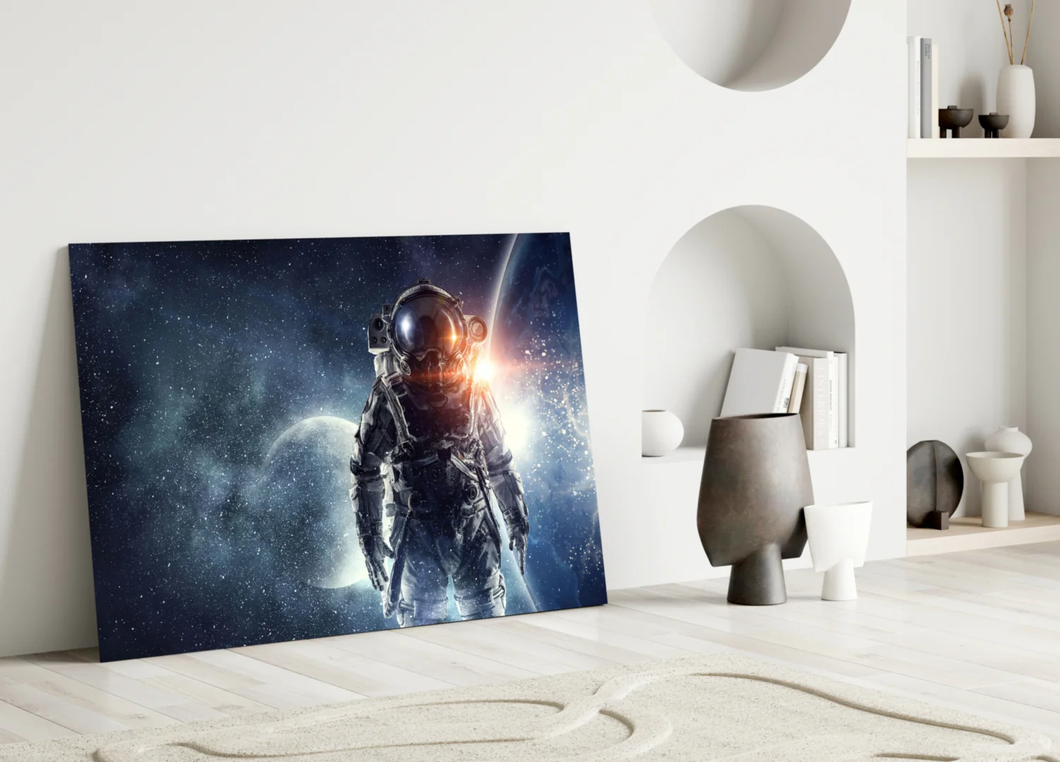 Astronaut Glass Wall Art - Image 4