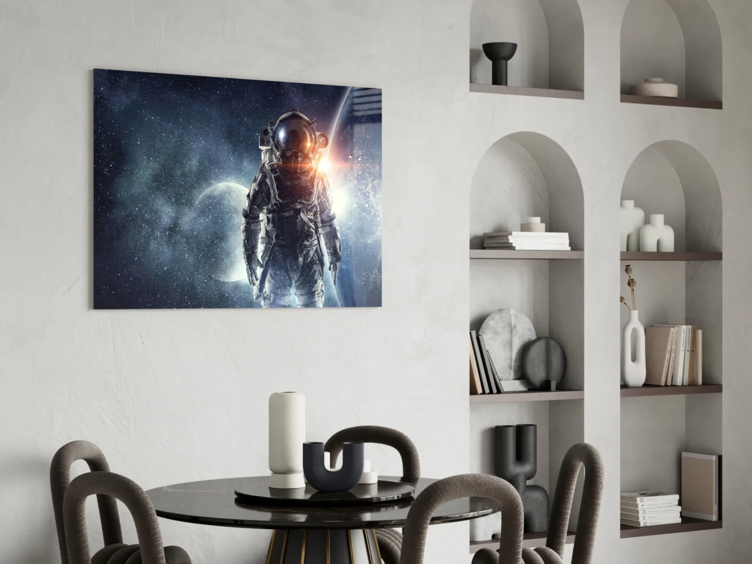 Astronaut Glass Wall Art - Image 6