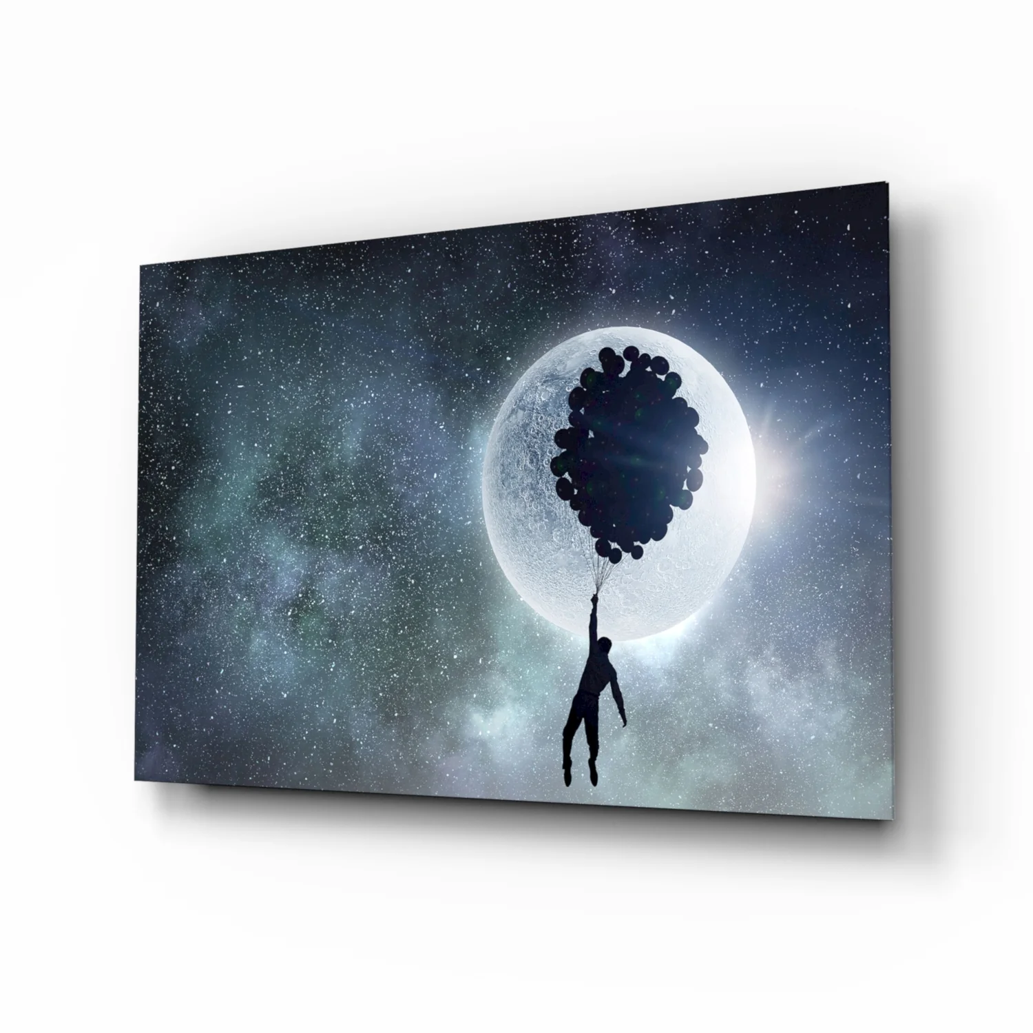 Hot Air Balloons Glass Wall Art - Image 2