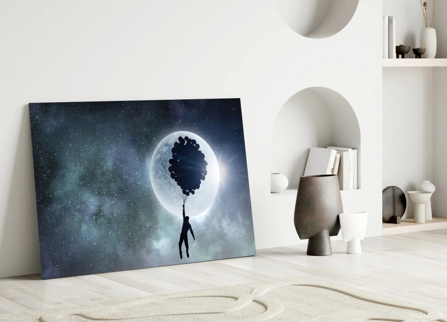 Hot Air Balloons Glass Wall Art - Image 4