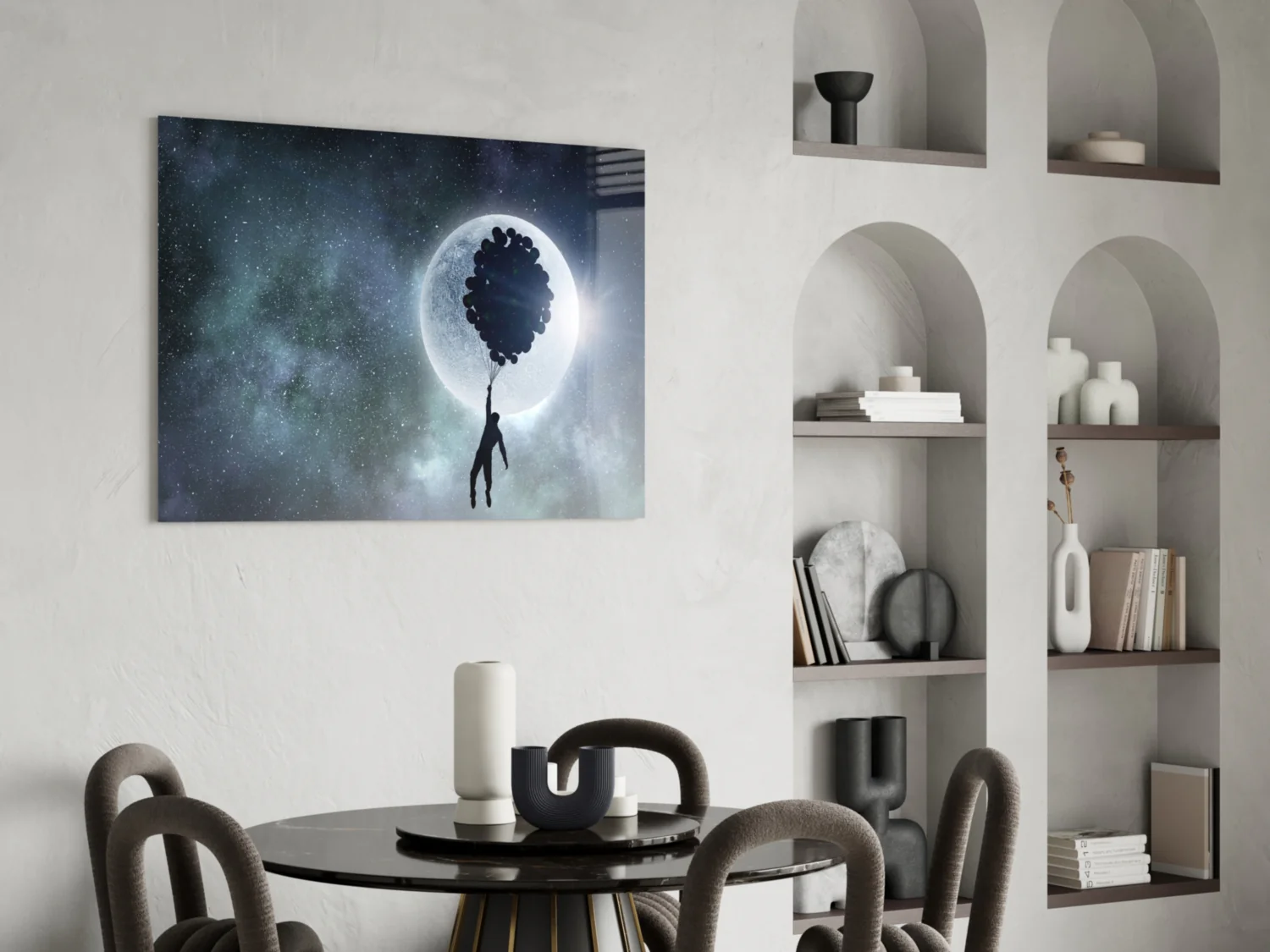 Hot Air Balloons Glass Wall Art - Image 6