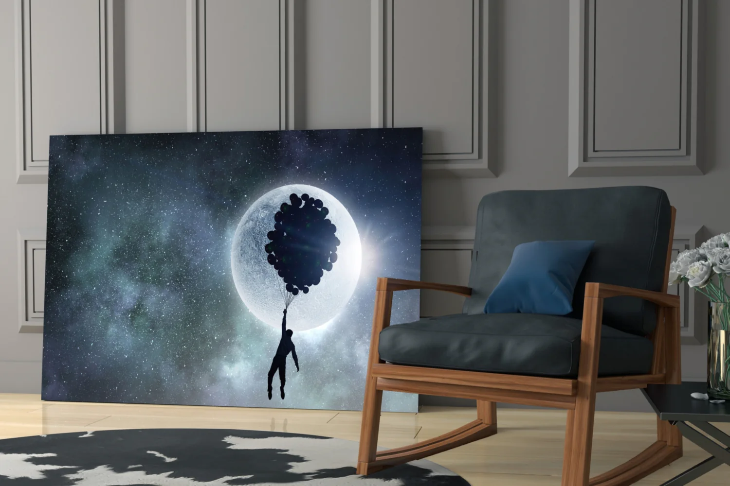 Hot Air Balloons Glass Wall Art - Image 7