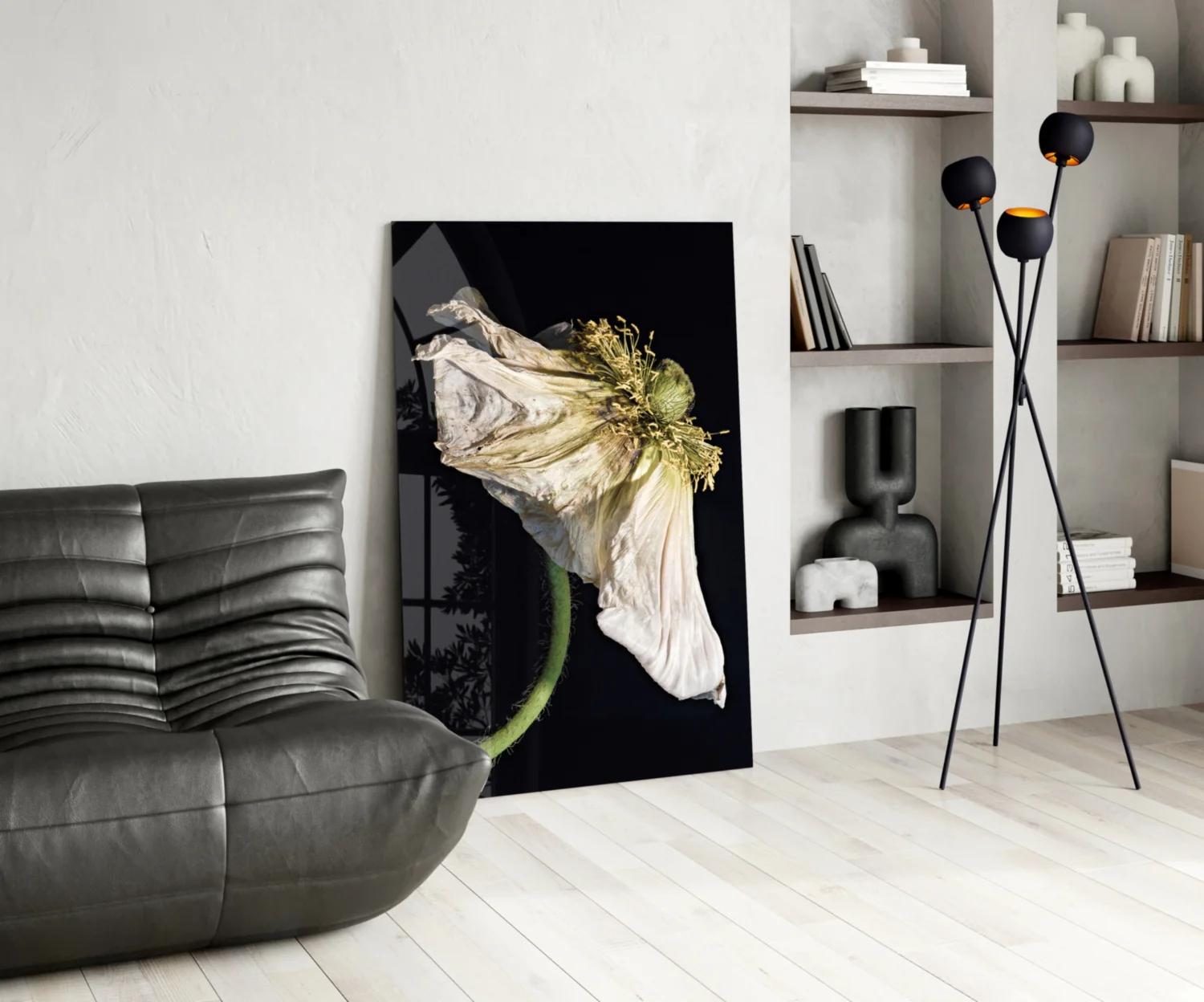 Flower Glass Wall Art - Image 6