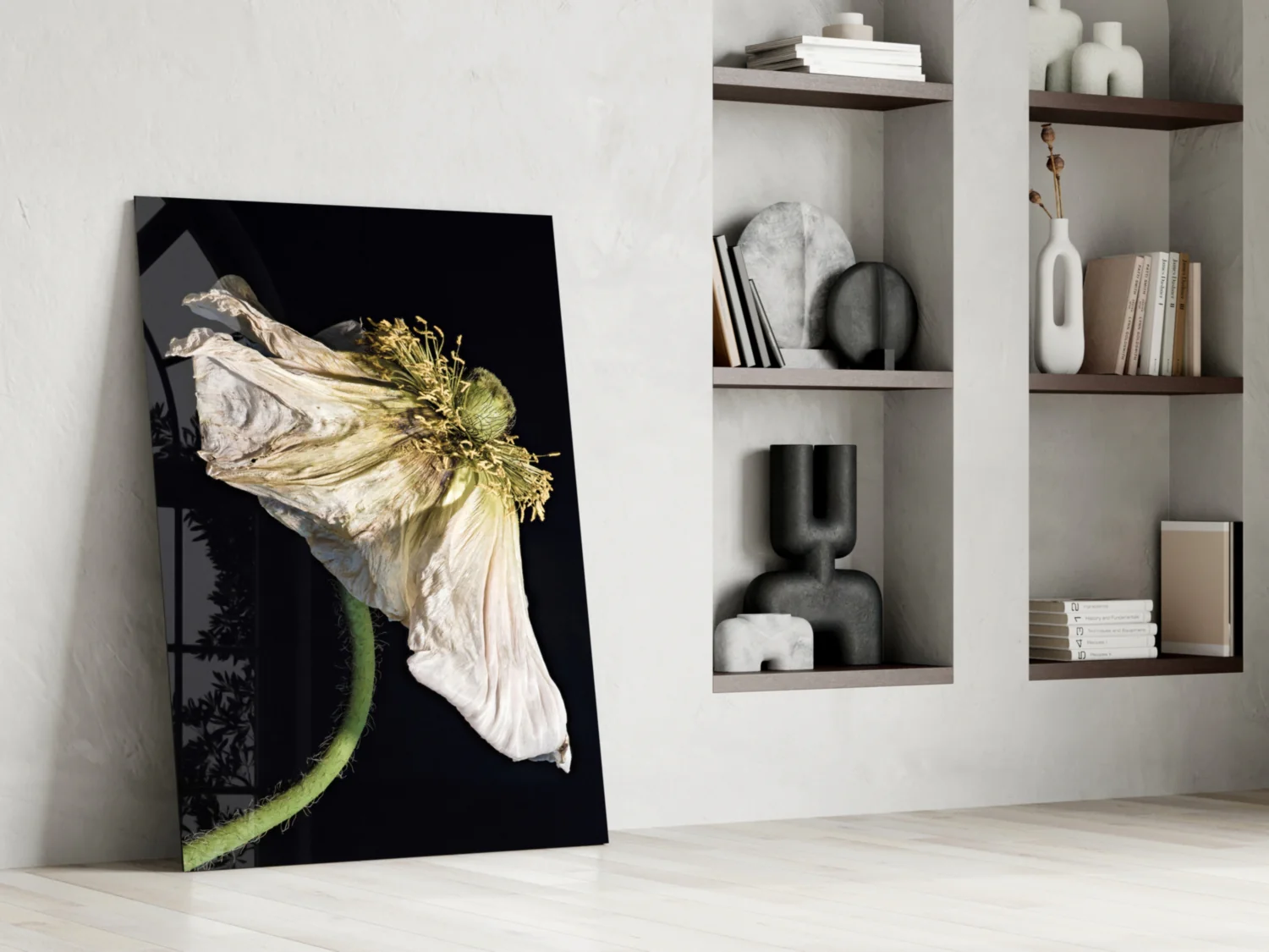 Flower Glass Wall Art - Image 7