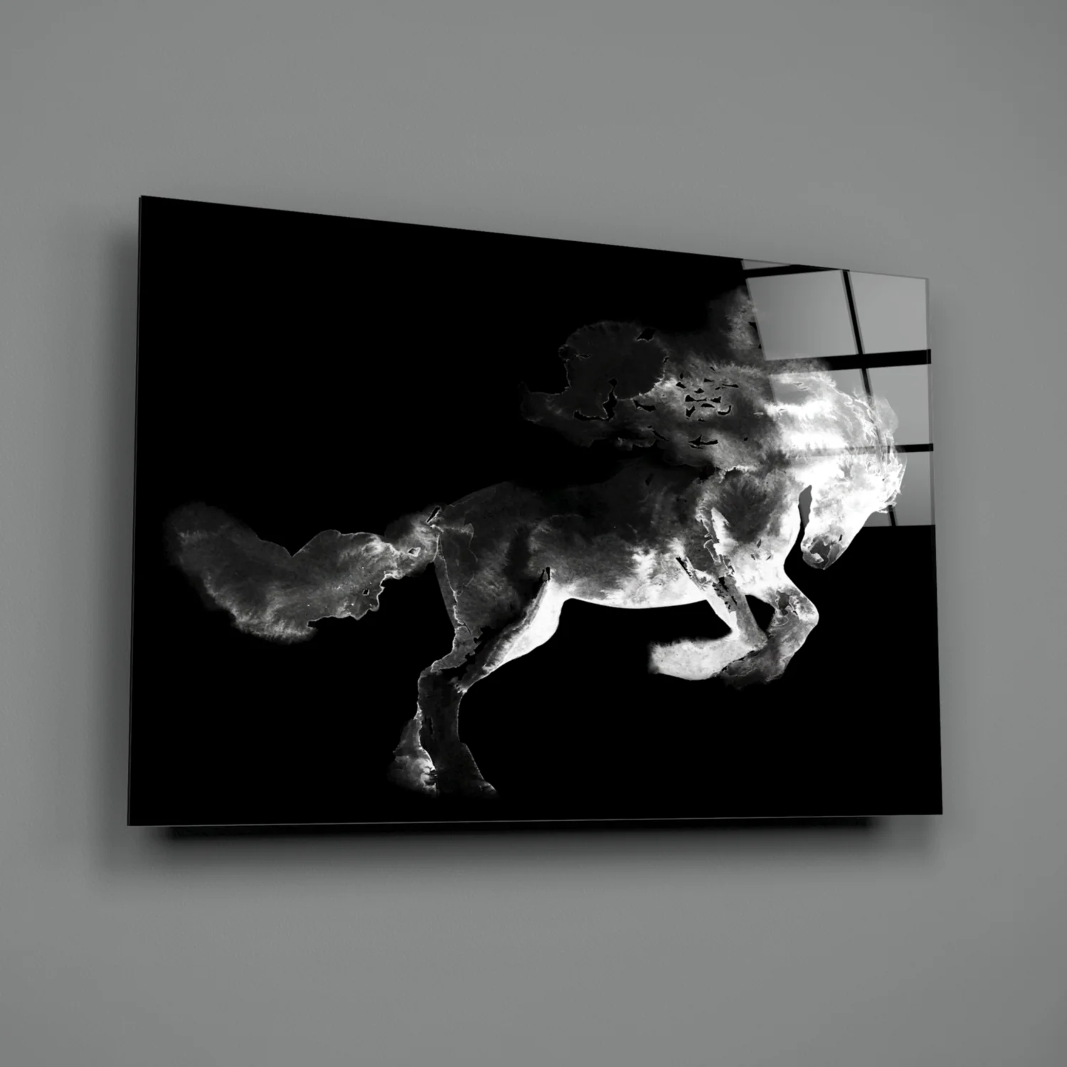 Horse Glass Wall Art - Image 3