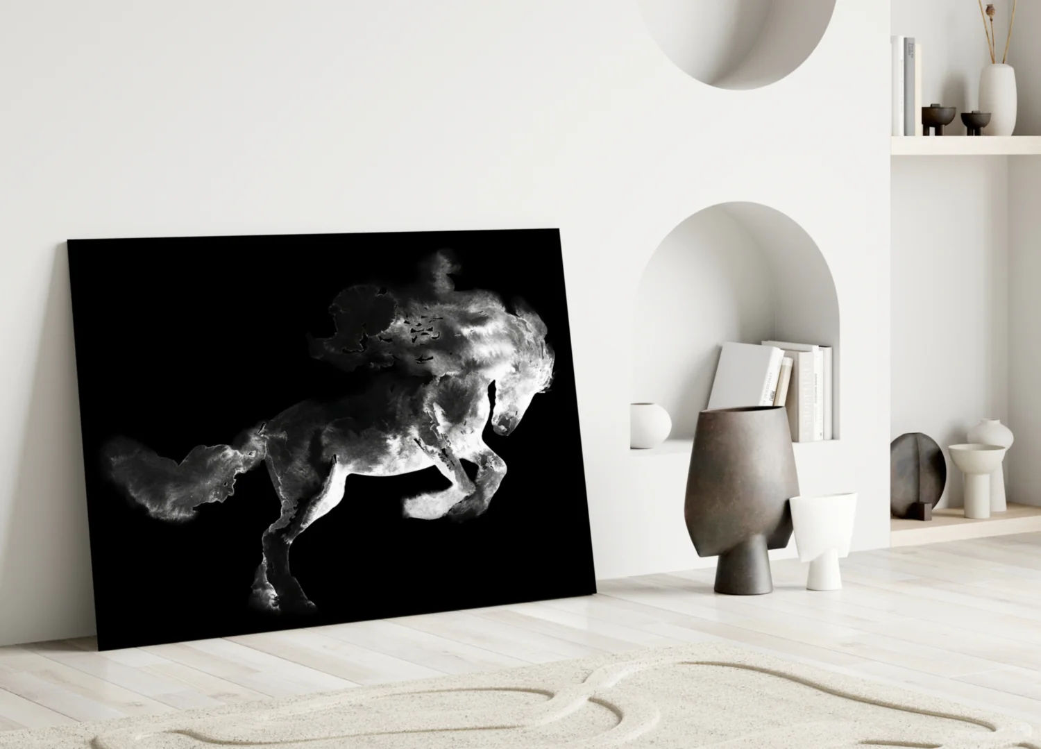 Horse Glass Wall Art - Image 4