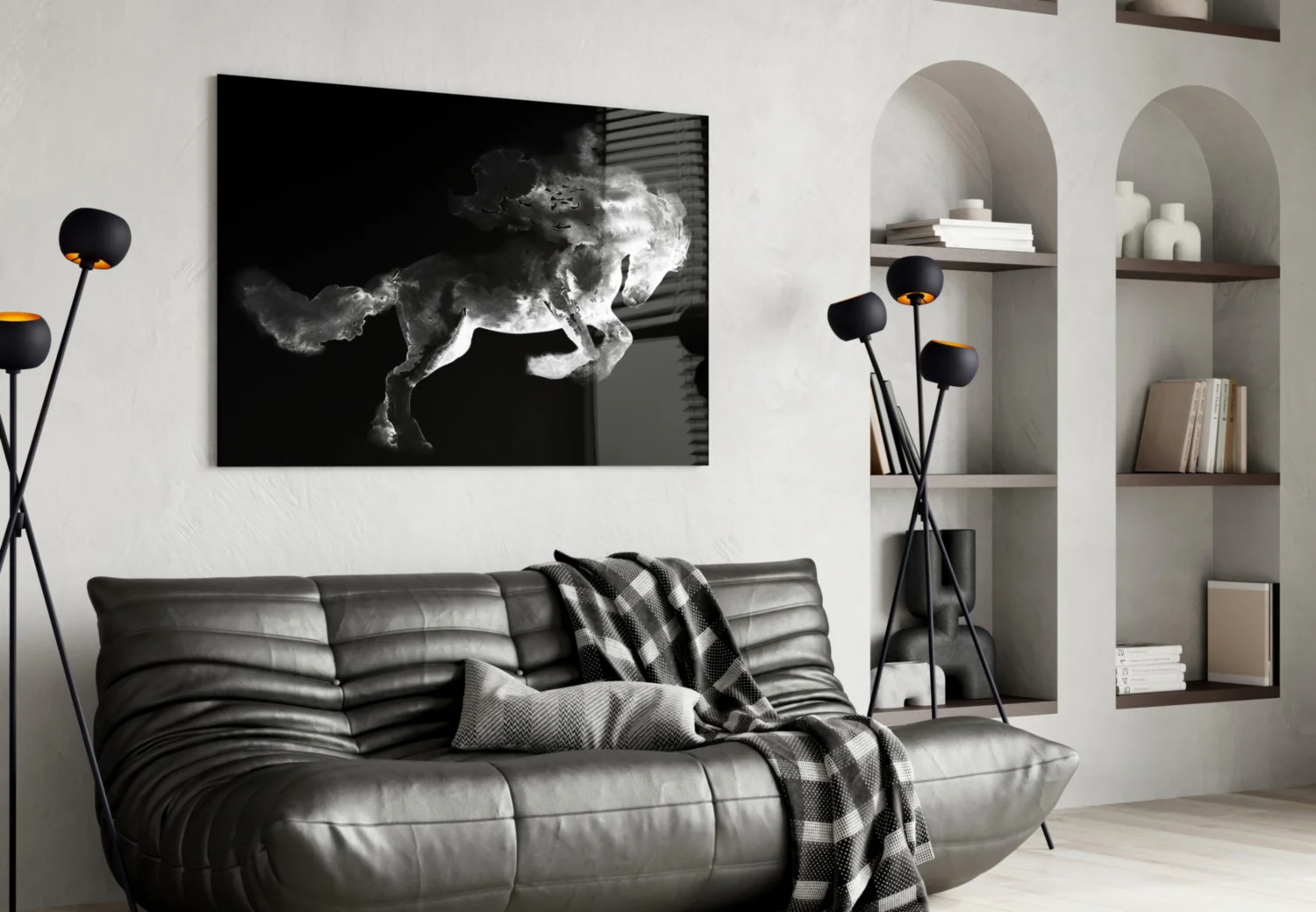 Horse Glass Wall Art - Image 5