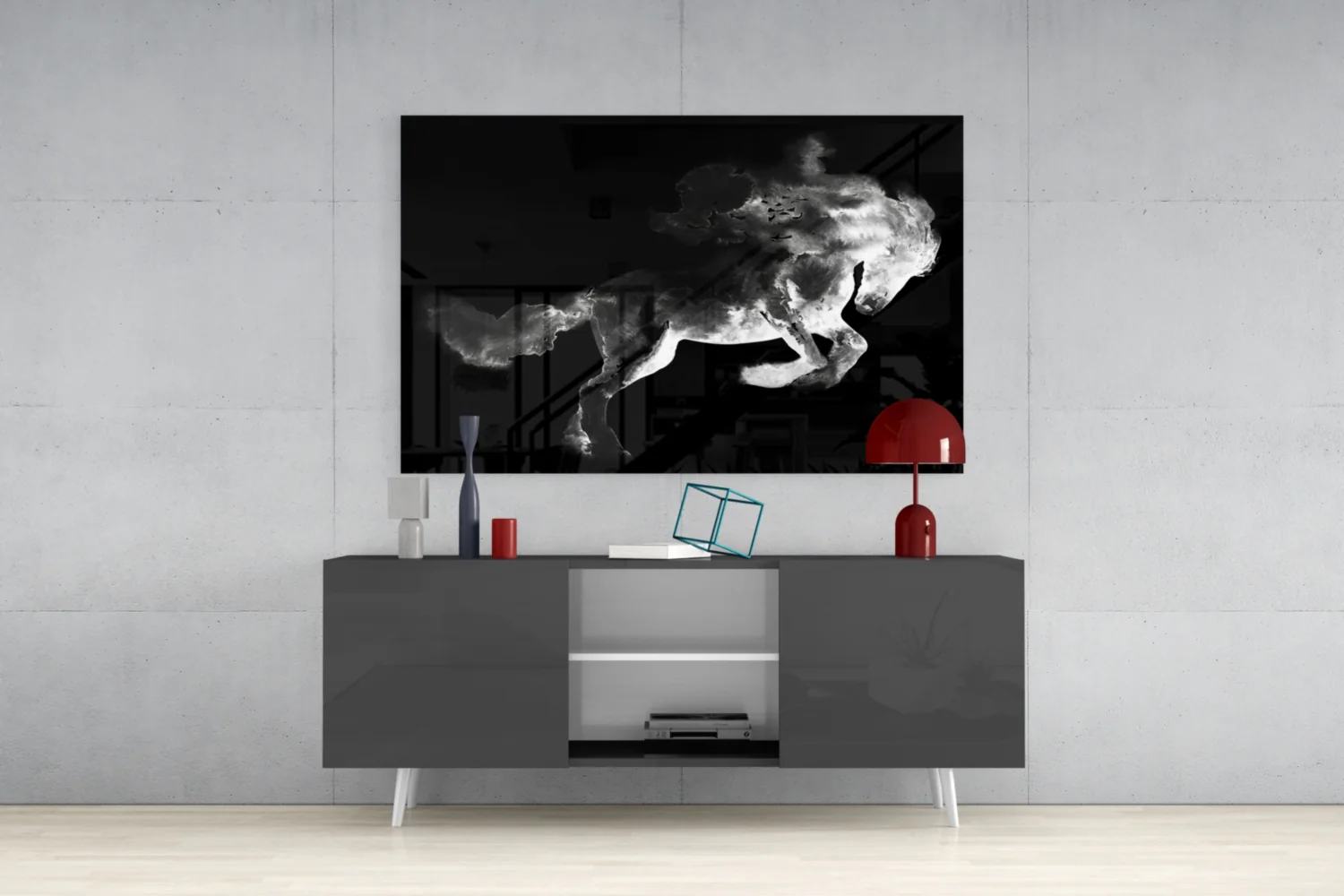 Horse Glass Wall Art - Image 9