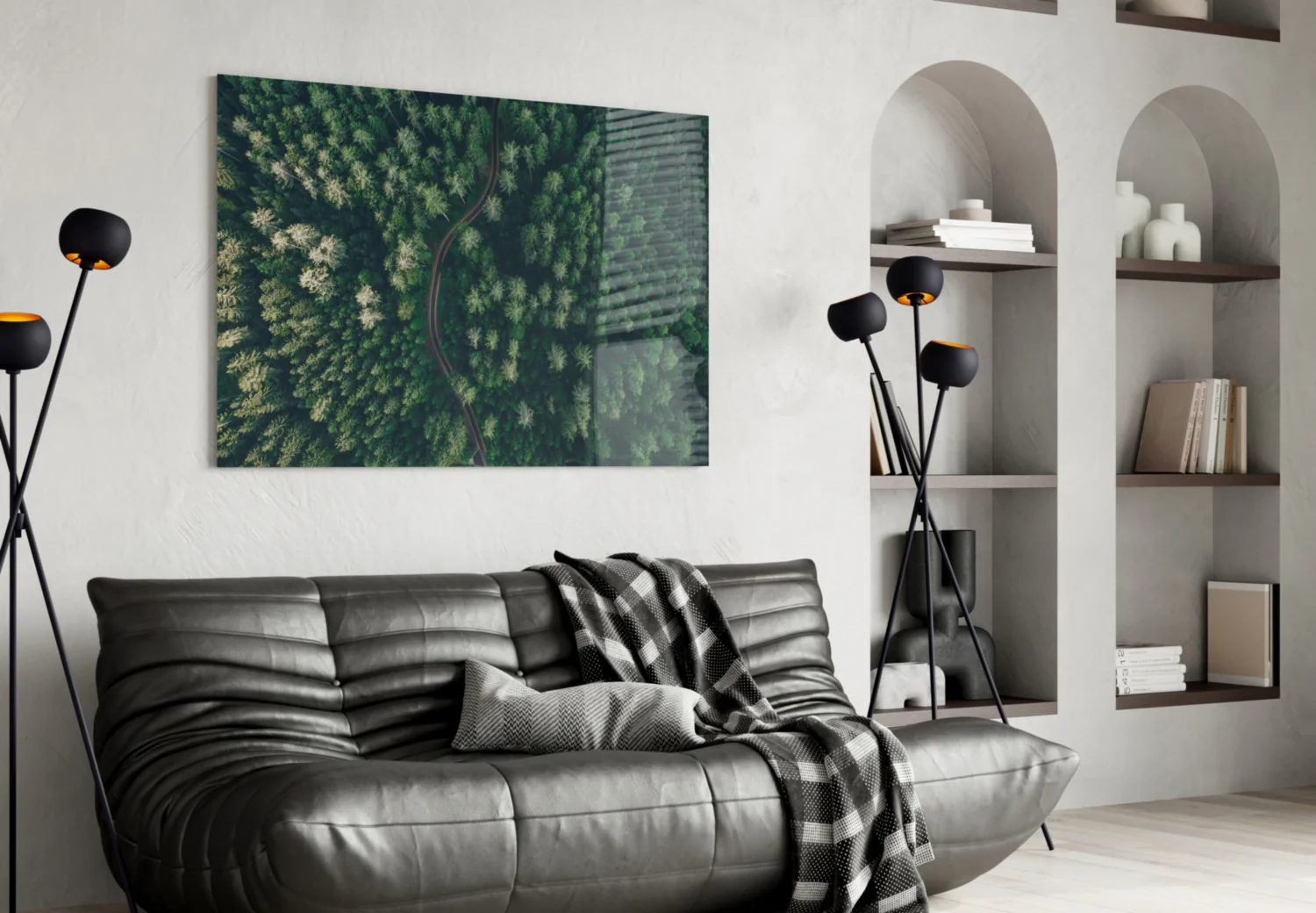 Forest Glass Wall Art - Image 5