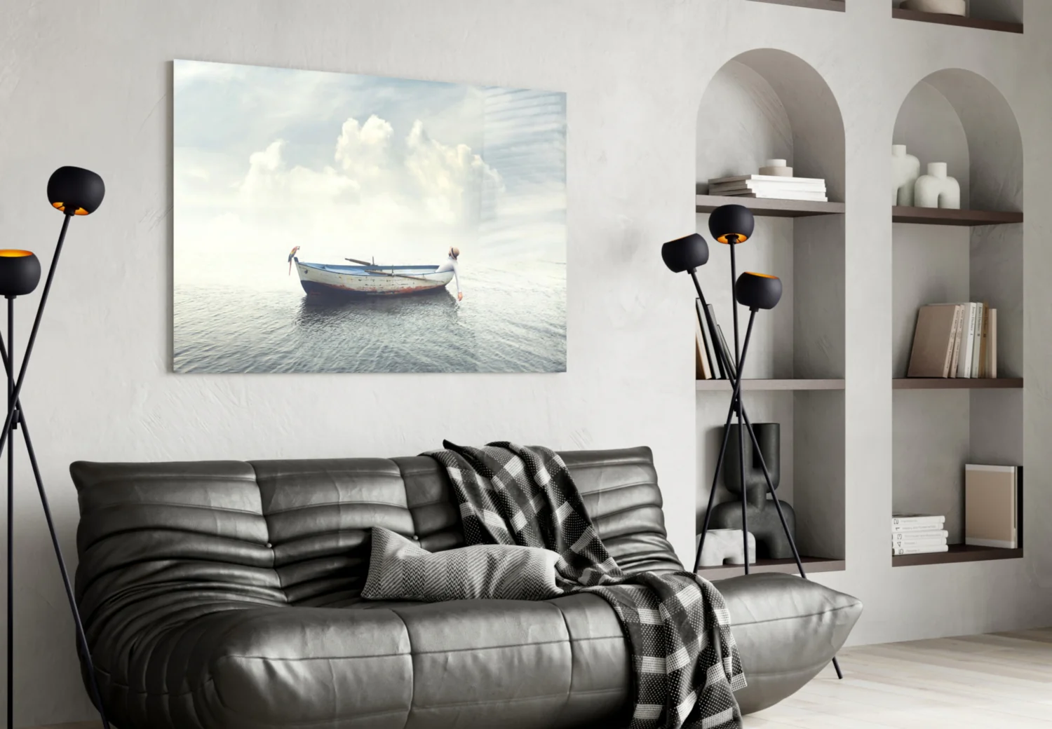 Marine Glass Wall Art - Image 5