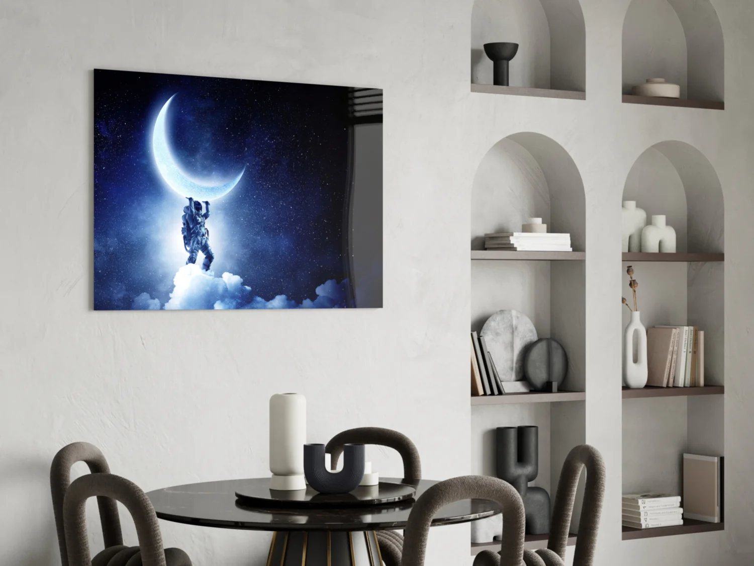 Moon bearer Glass Wall Art - Image 6