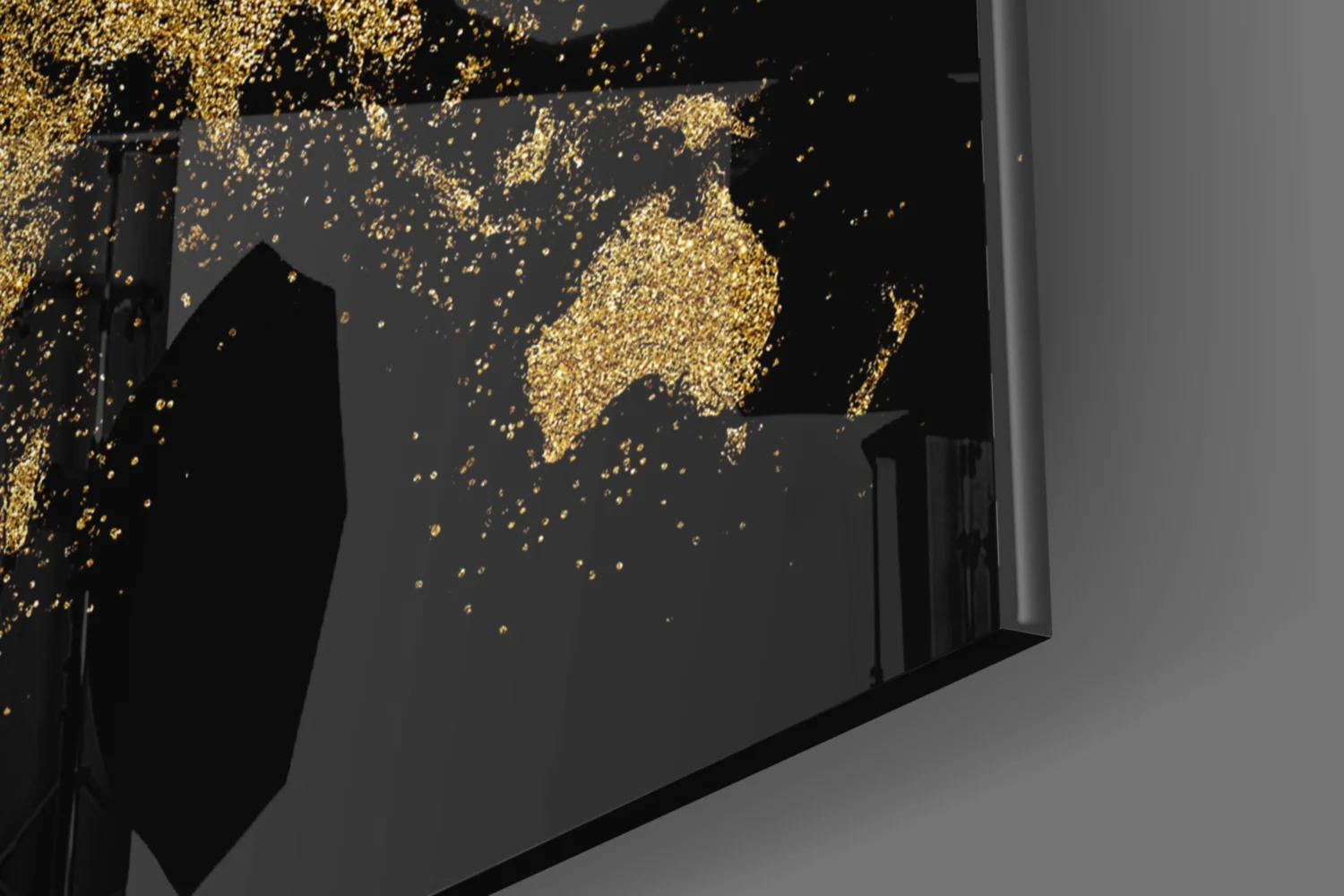 World Map Glass Wall Art - Image 8
