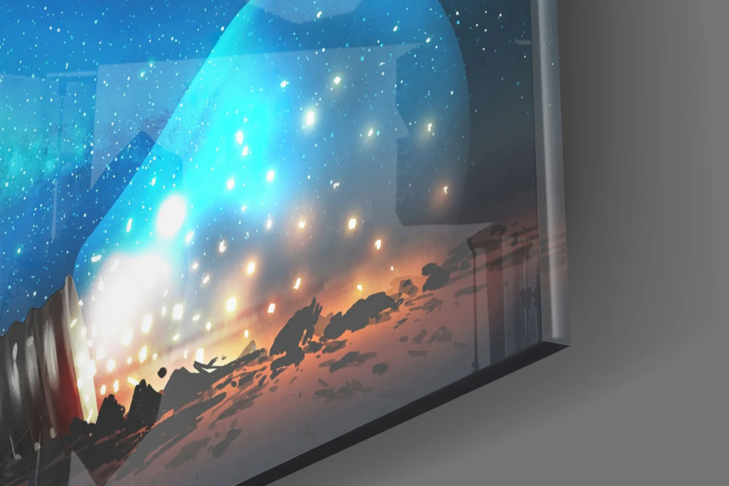 Starry Night Glass Wall Art - Image 8