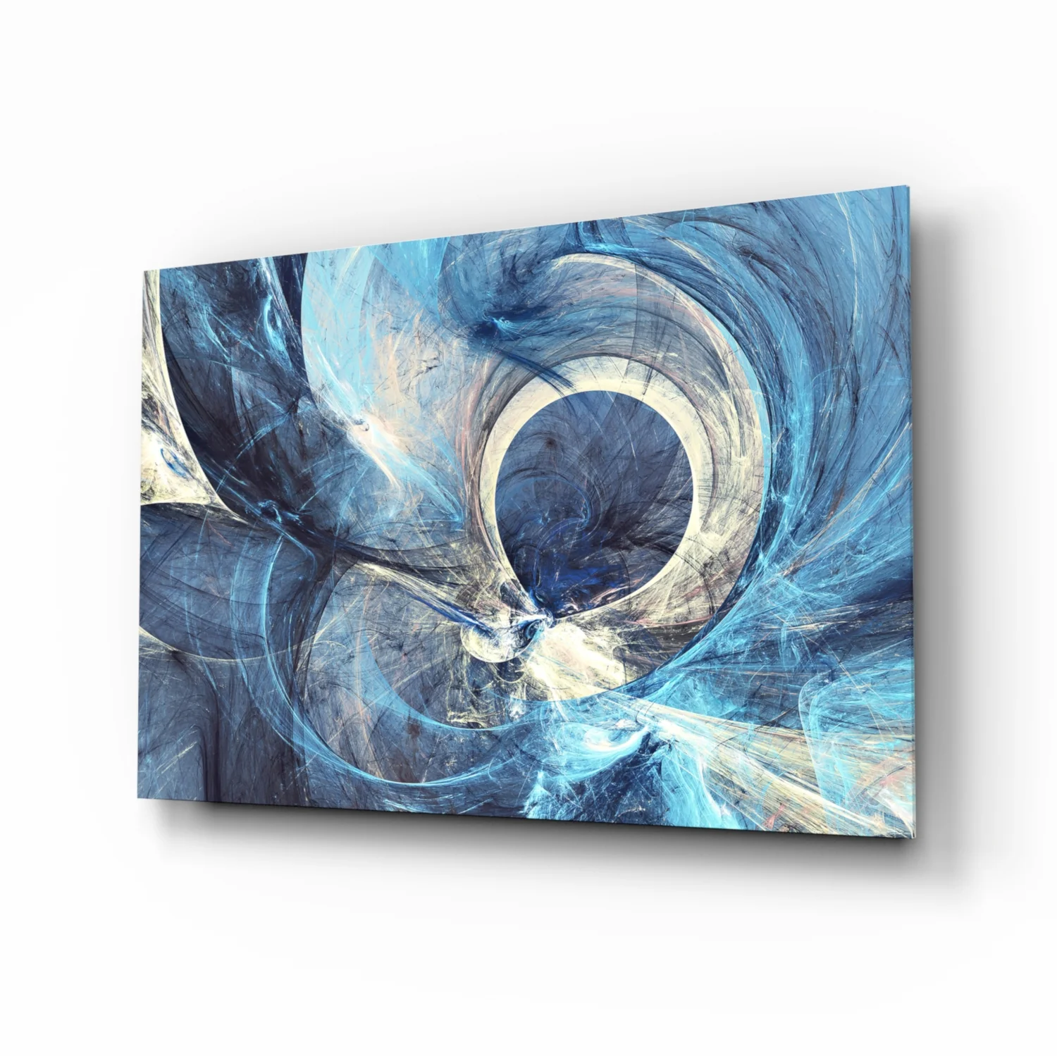Abstract Glass Wall Art - Image 2