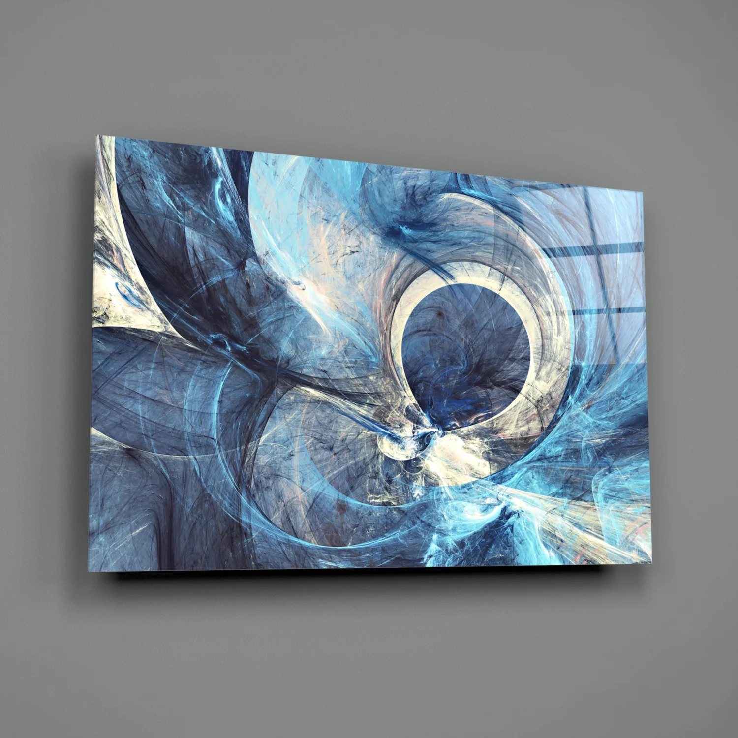 Abstract Glass Wall Art - Image 3