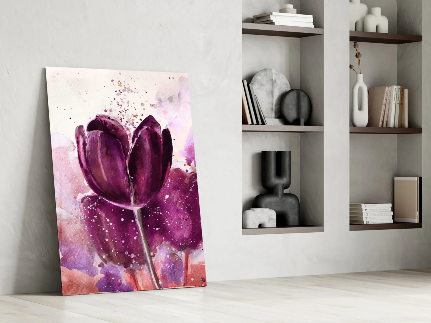 Tulip Glass Wall Art - Image 7