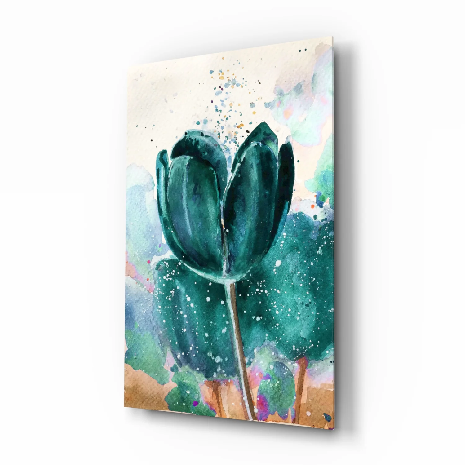 Tulip Glass Wall Art - Image 2