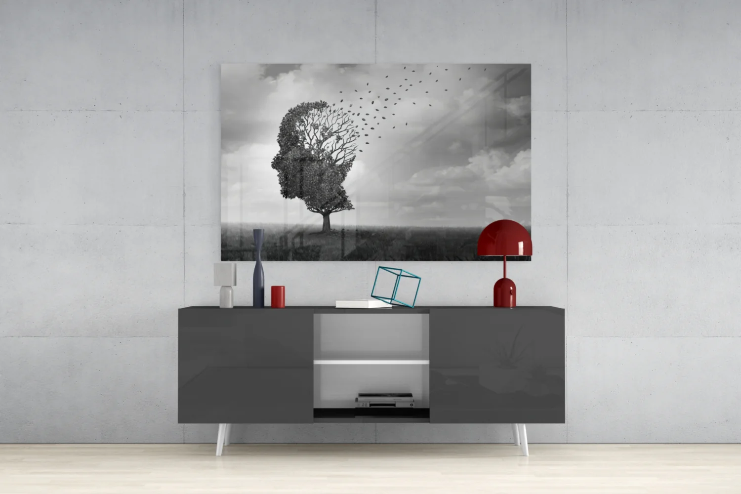 Autumn of Thoughts Glass Wall Art - Image 9