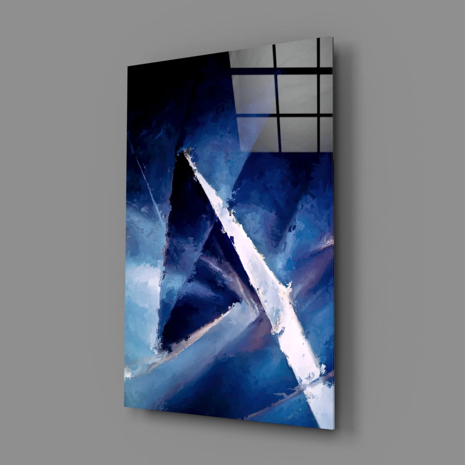 Abstract Glass Wall Art - Image 3