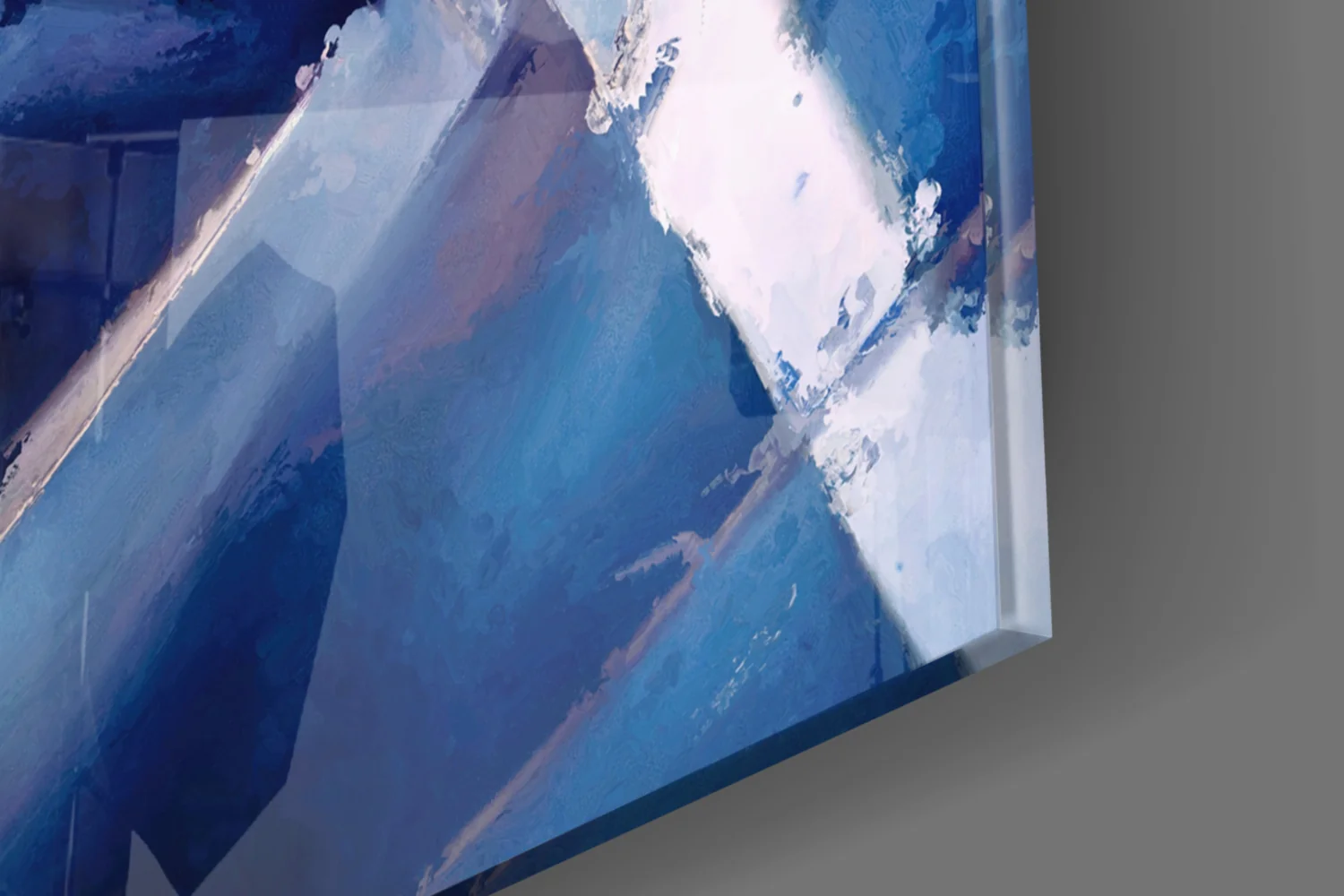 Abstract Glass Wall Art - Image 8