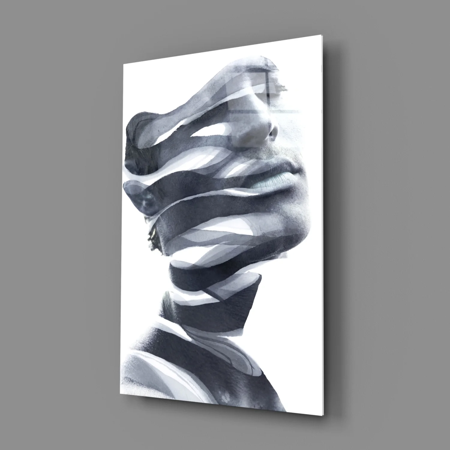 Man Glass Wall Art - Image 3
