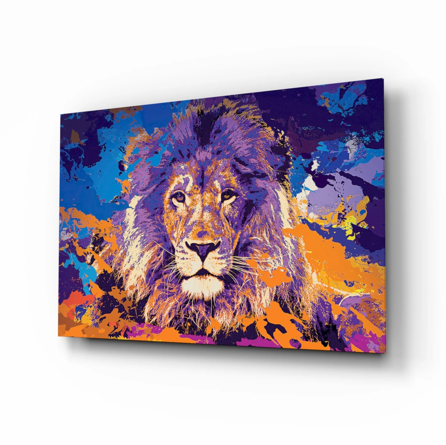 Lion Glass Wall Art - Image 2
