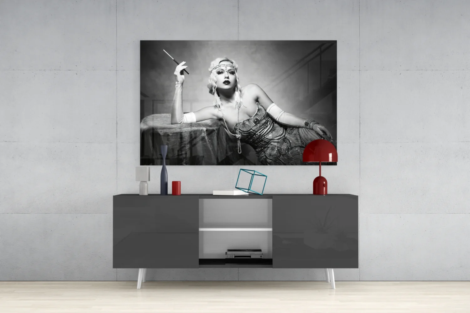 Roaring 20s Glass Wall Art - Image 9