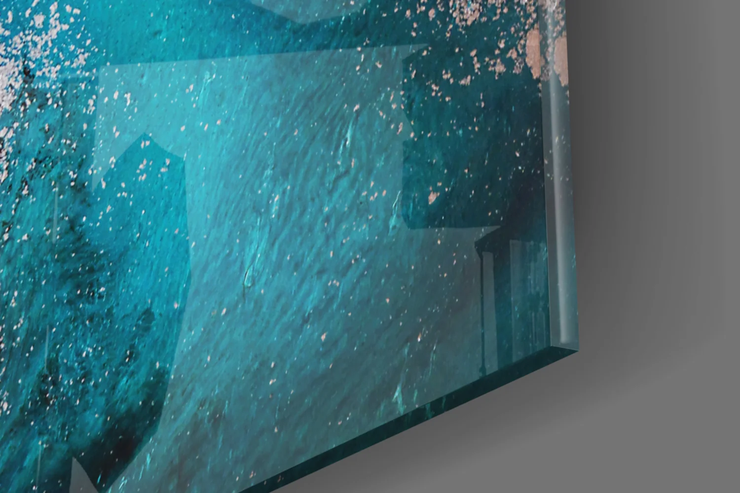 Colors of Abstraction Glass Wall Art - Image 8