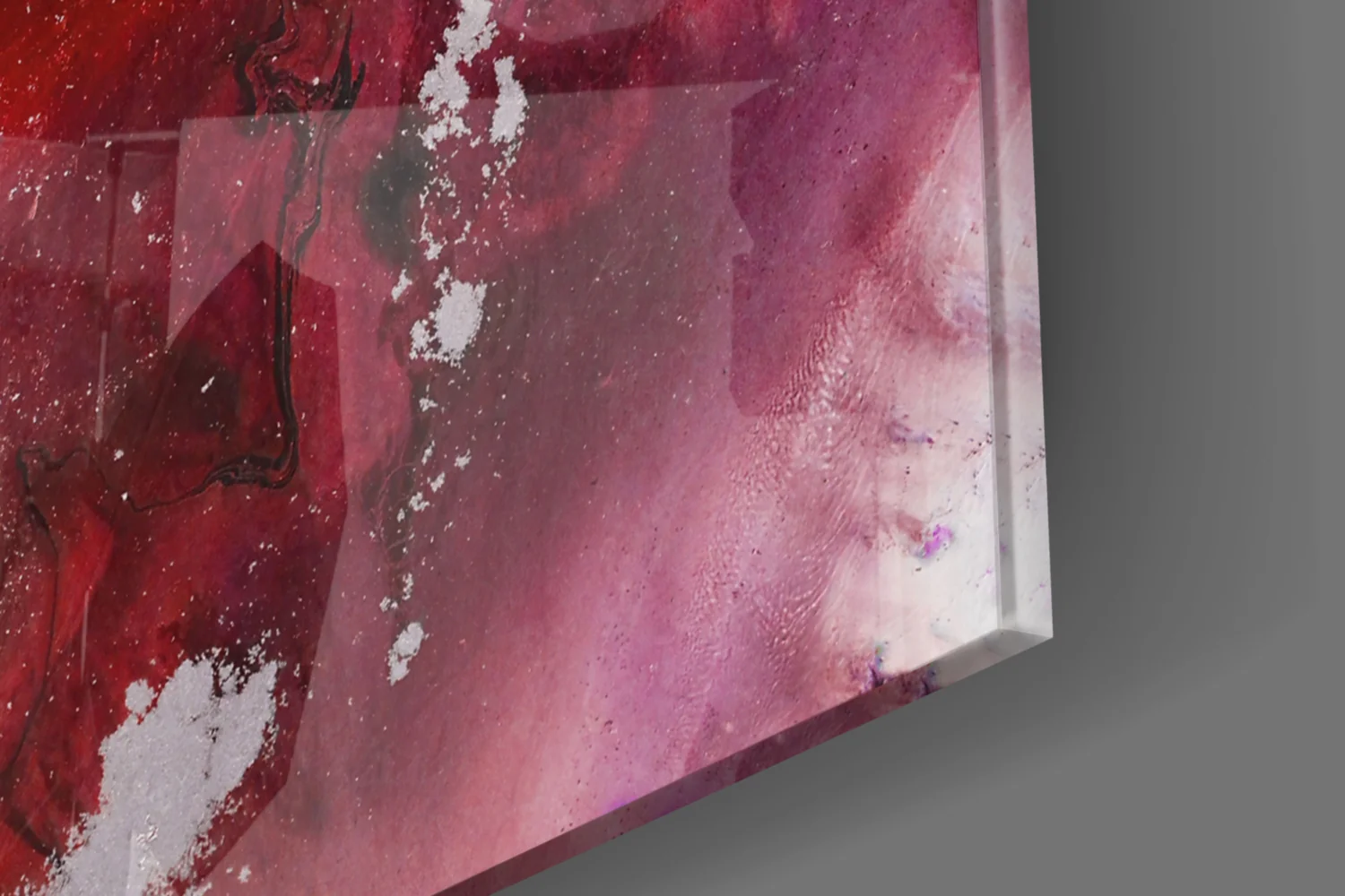 Colors of Abstraction Glass Wall Art - Image 8