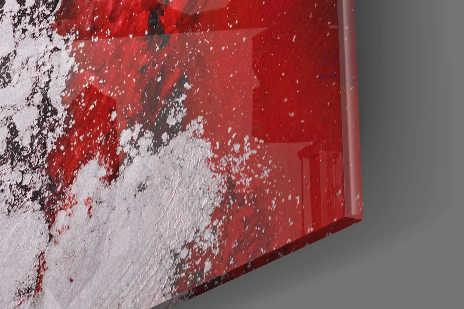 Colors of Abstraction Glass Wall Art - Image 8