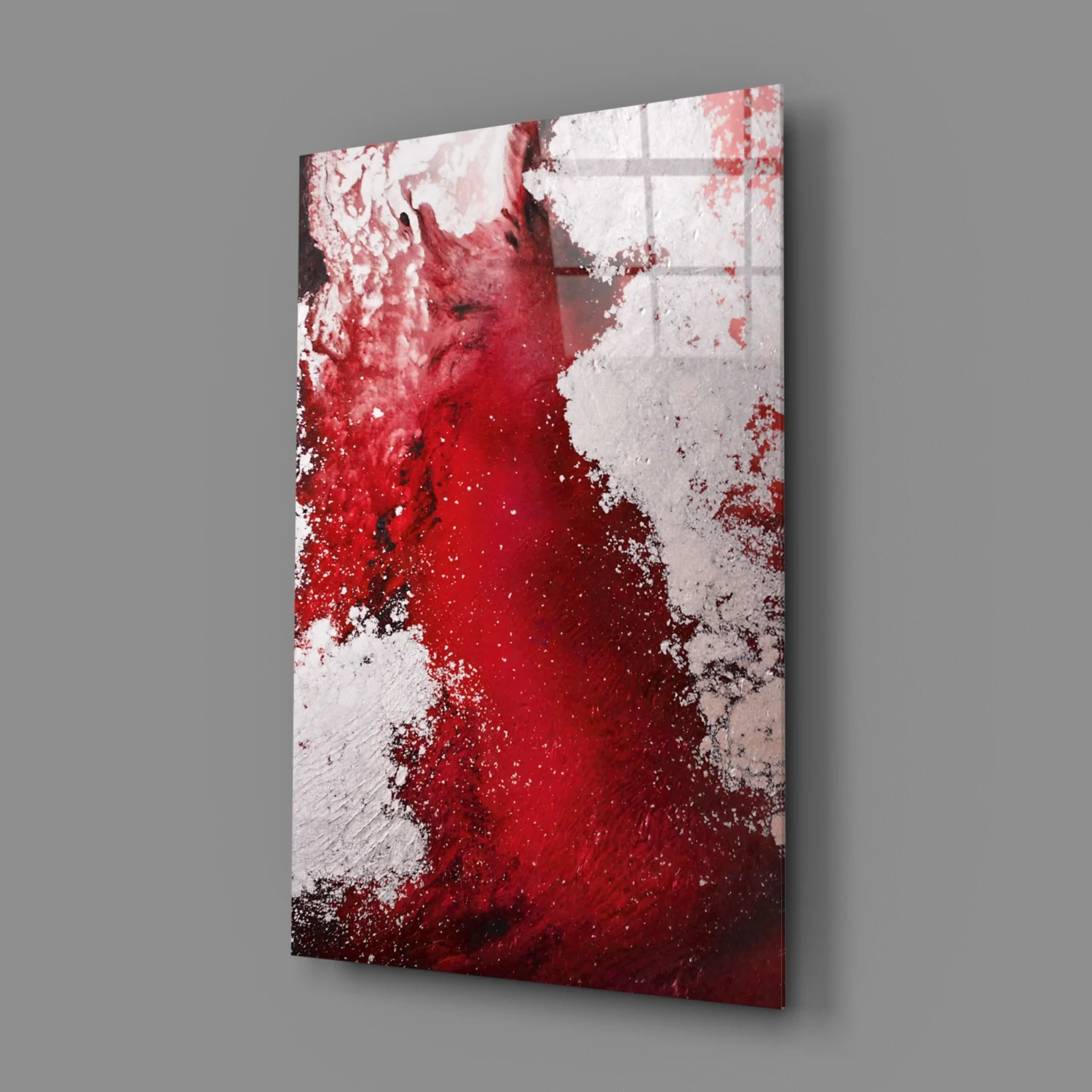 Colors of Abstraction Glass Wall Art - Image 3