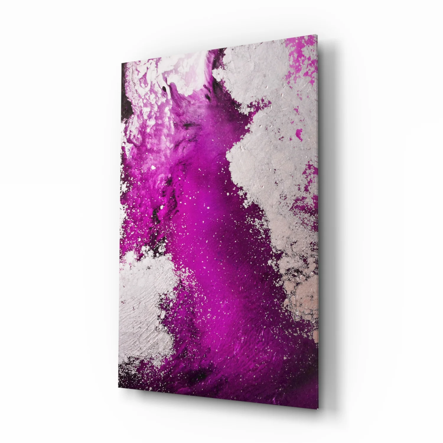 Colors of Abstraction Glass Wall Art - Image 2