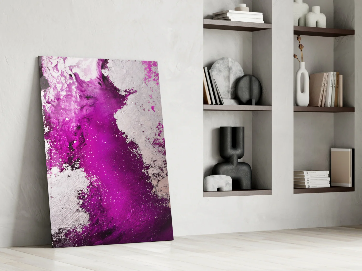 Colors of Abstraction Glass Wall Art - Image 7
