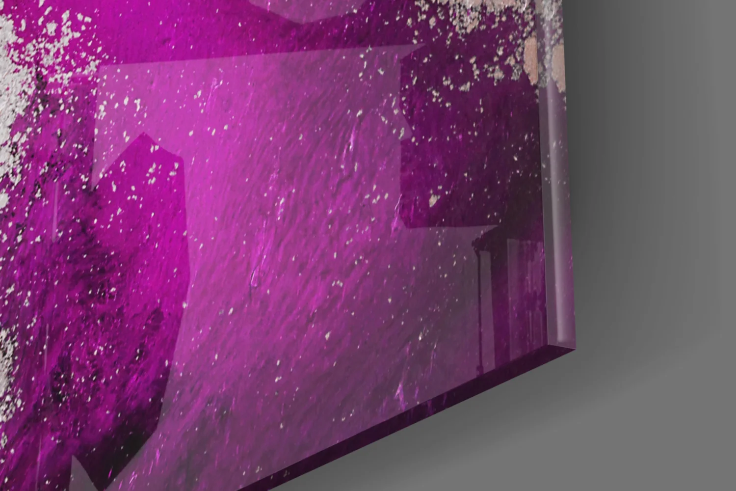 Colors of Abstraction Glass Wall Art - Image 8