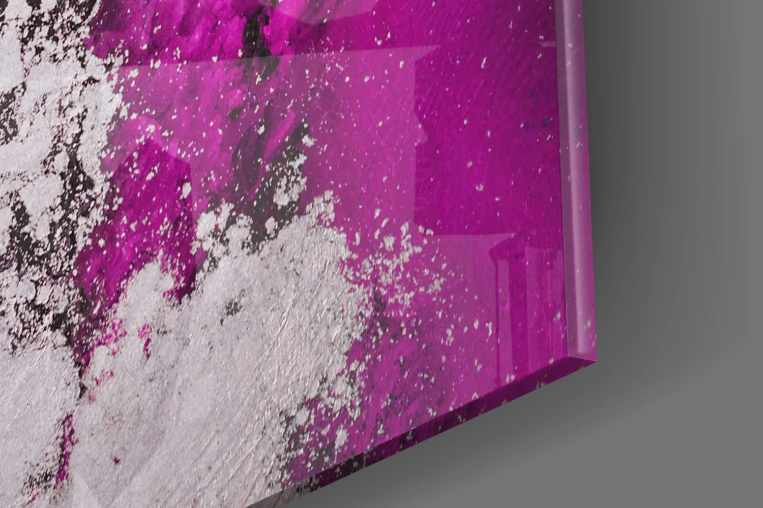 Colors of Abstraction Glass Wall Art - Image 8