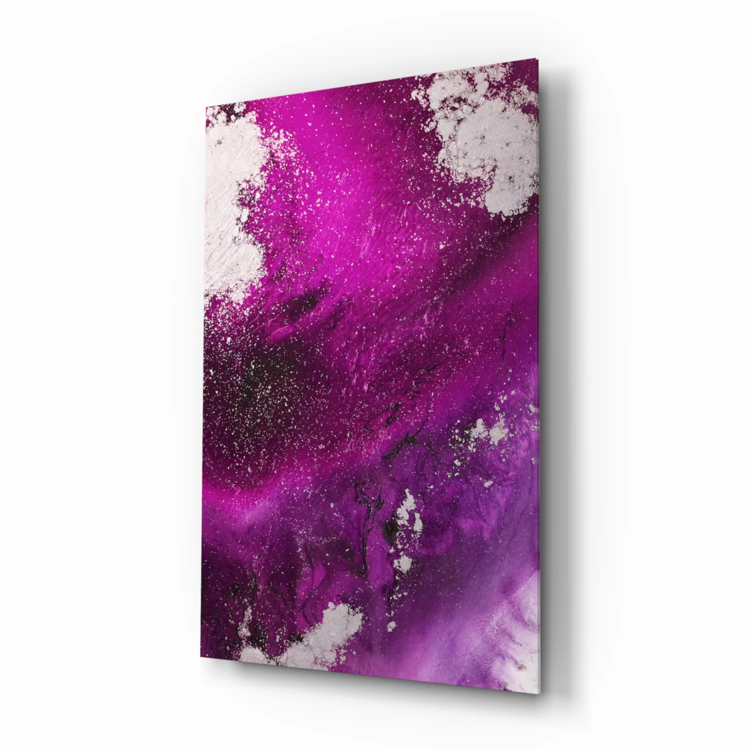 Colors of Abstraction Glass Wall Art - Image 2
