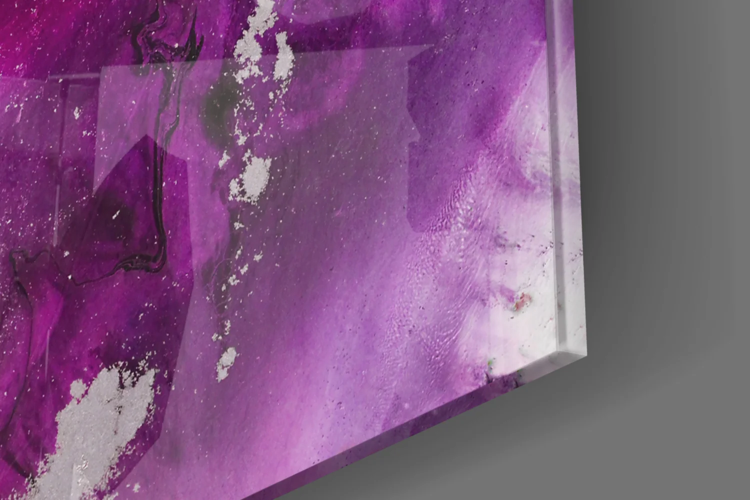 Colors of Abstraction Glass Wall Art - Image 8